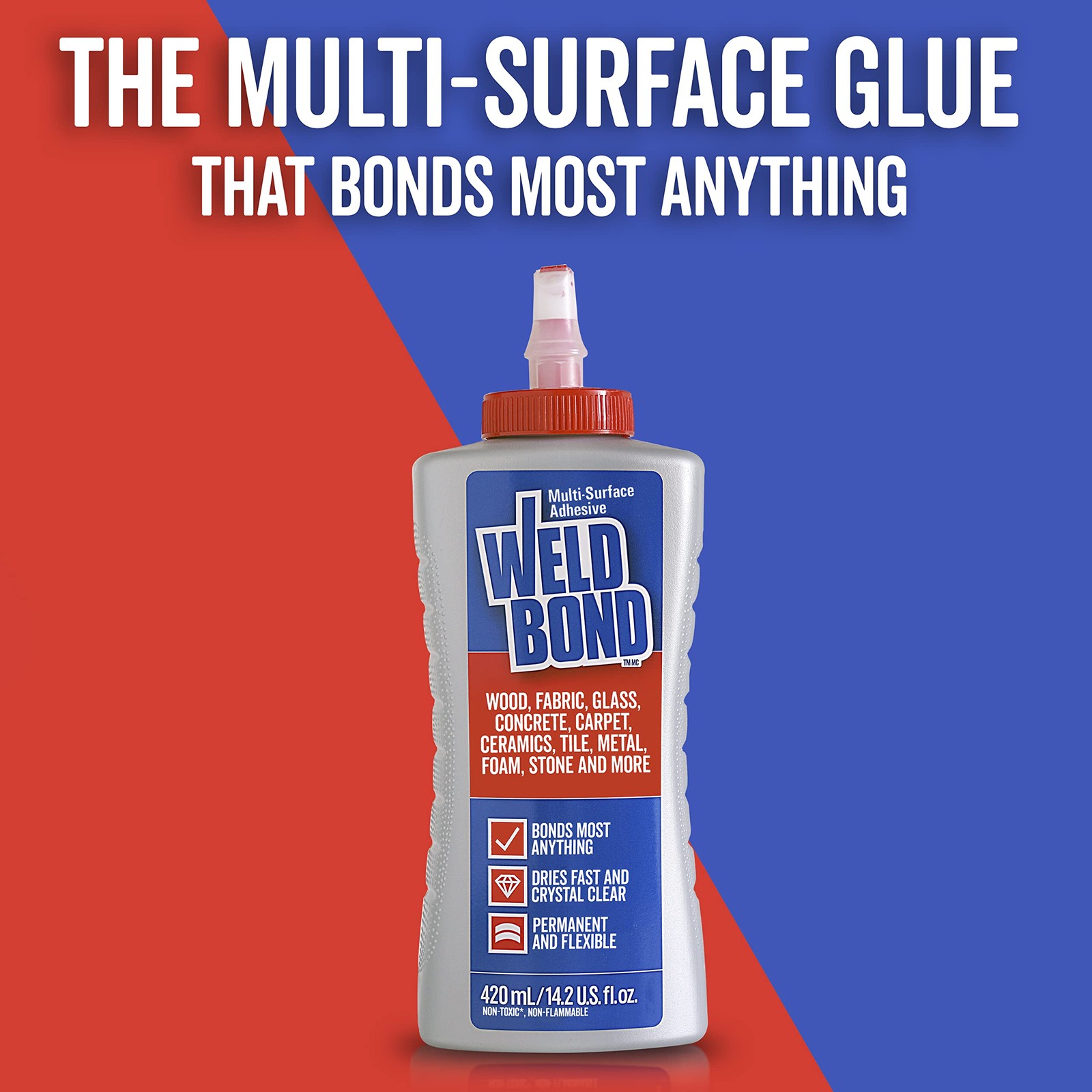 Multi-Surface Strong Glue – Fast Drying Glue for Wood, Tile, Ceramic, Pottery…