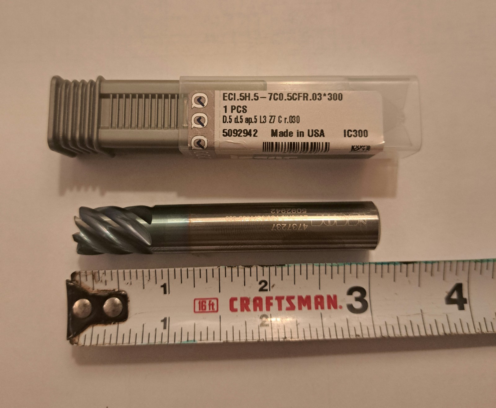 1/2 Solid Carbide Endmill