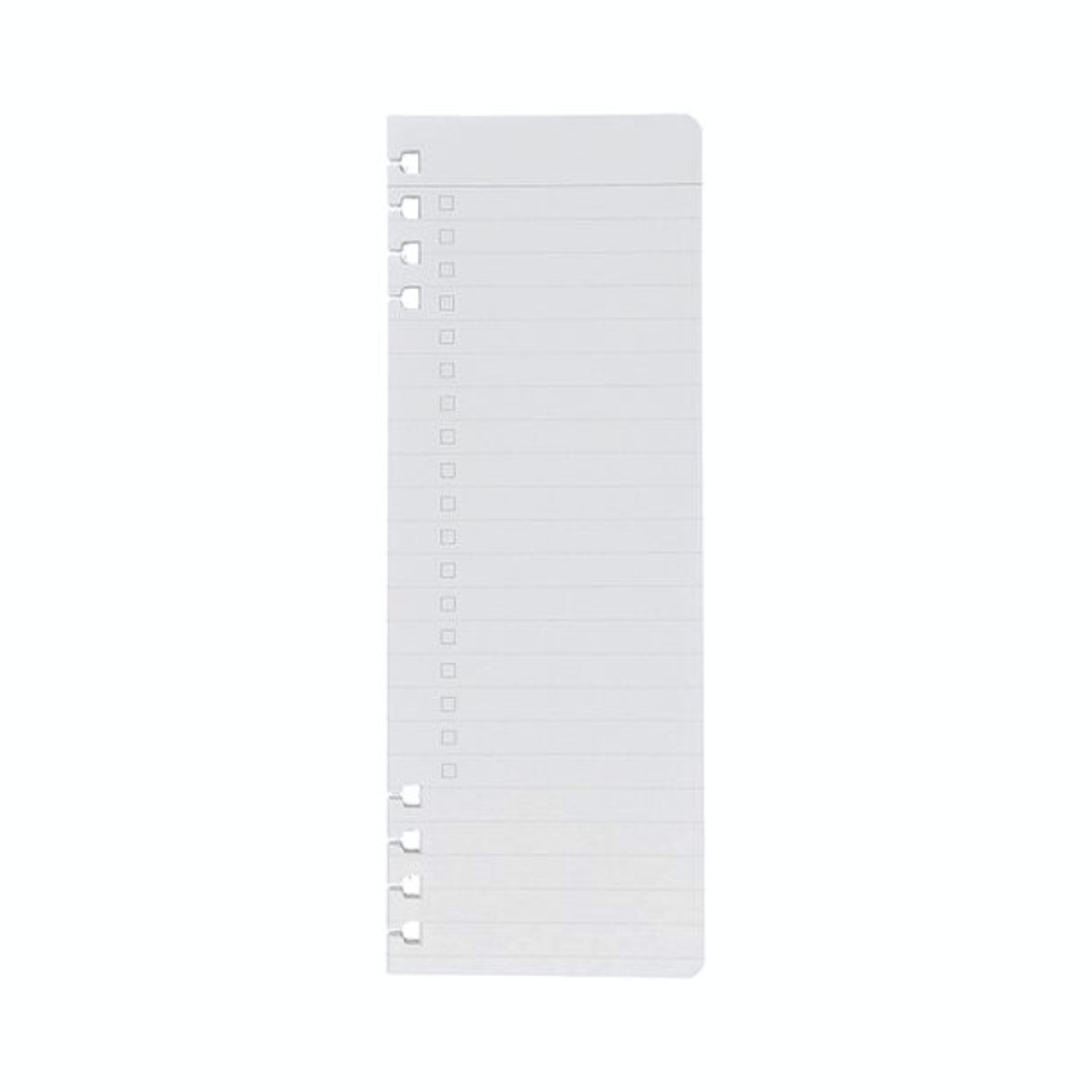 Delfonics Rollbahn Flexible Notebook To-Do List Refills: 5.2 in. x 7 in. (White)
