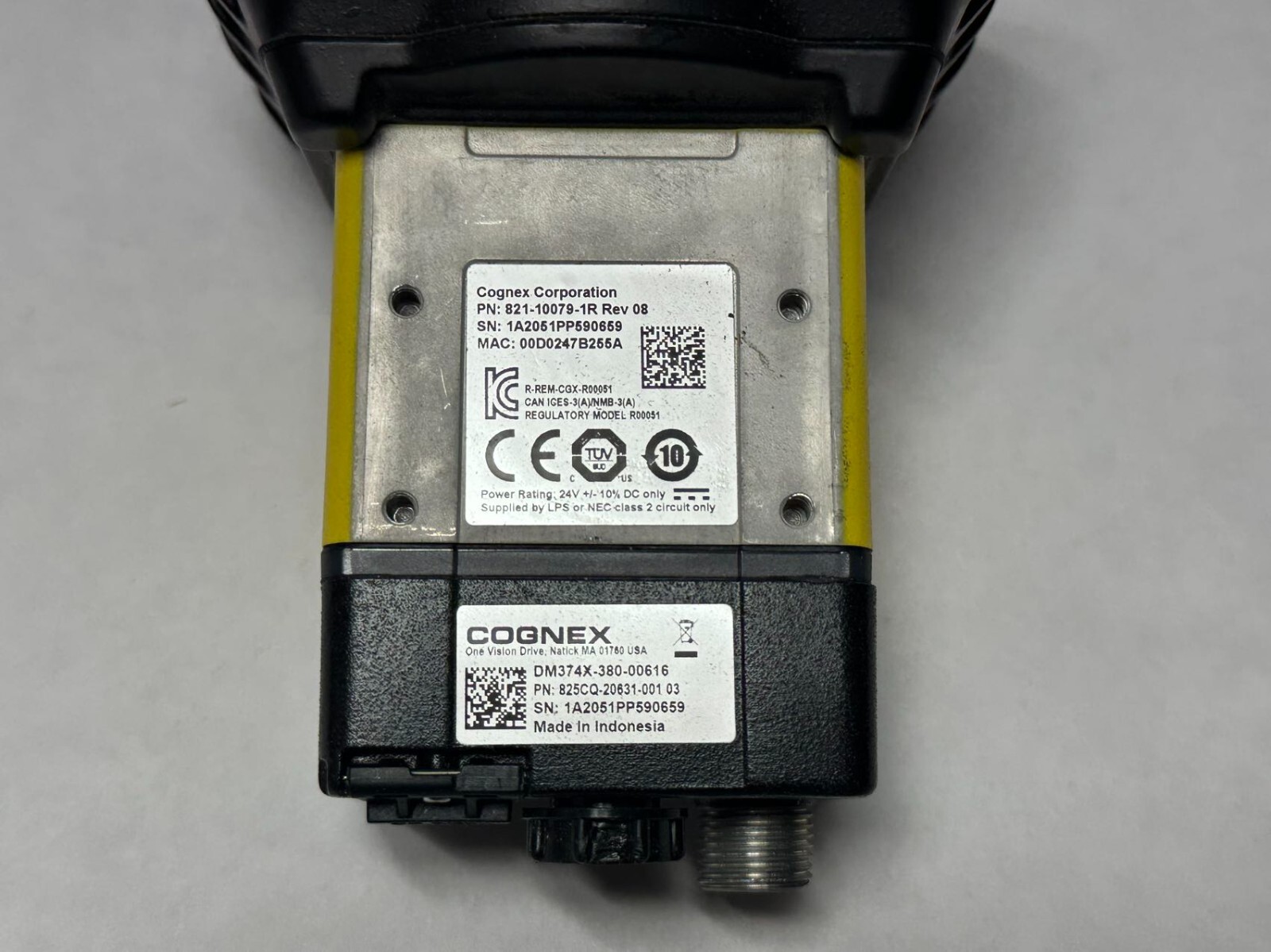 Cognex DataMan DM374X 374XAR Barcode Reader Scanner 821-10079-1R Tested Working