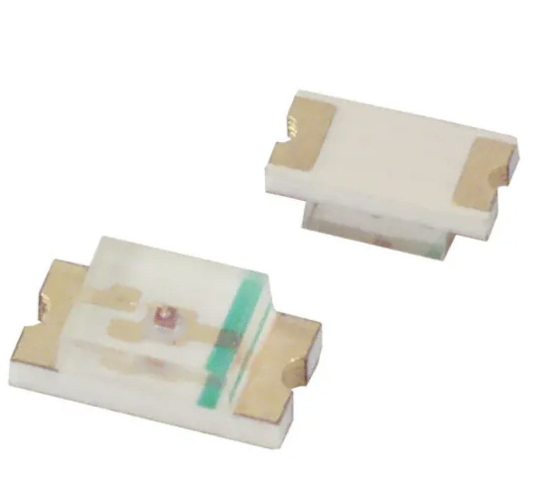 10-pack LED Green Clear Surface Mount 1206 Lite-On Green Light – Ships from USA