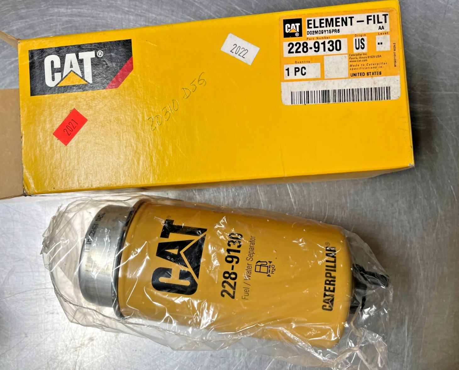 228-9130 Genuine OEM CAT FILTER Element Caterpillar 2289130