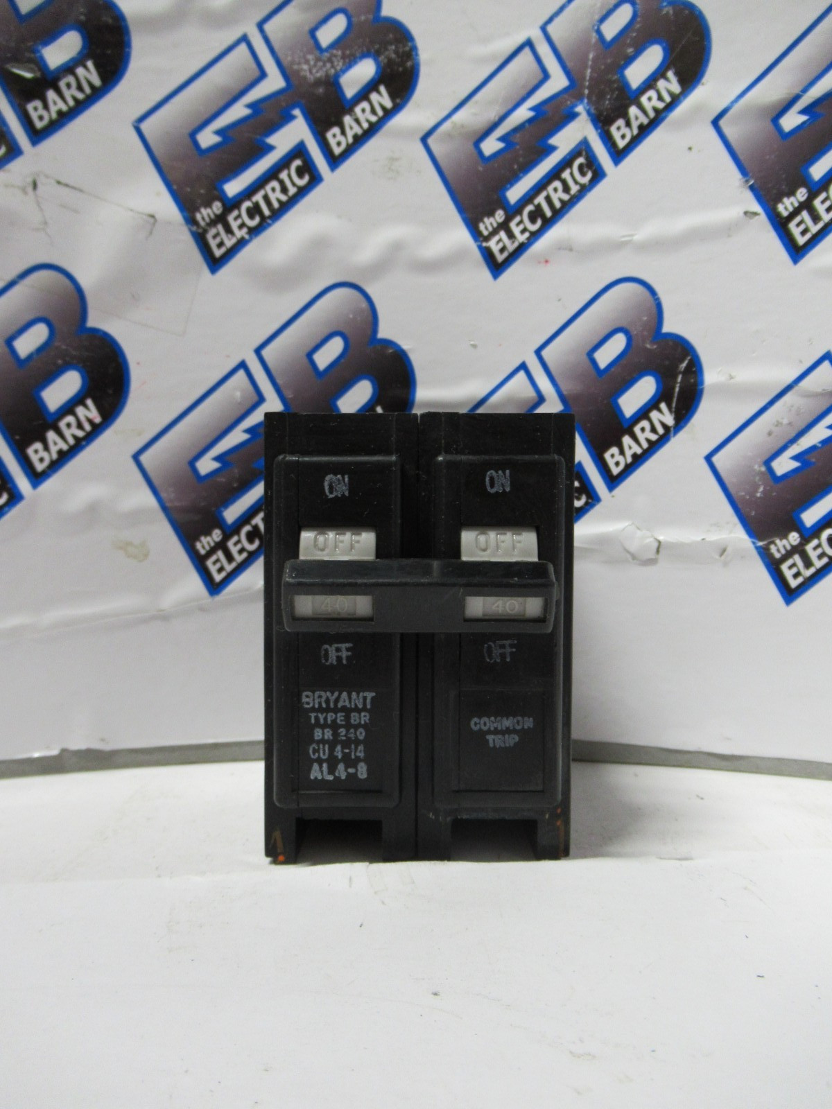 Bryant BR240 Circuit Breaker 40 Amp 240 Volt 2 Pole Plug In 10K -WARRANTY