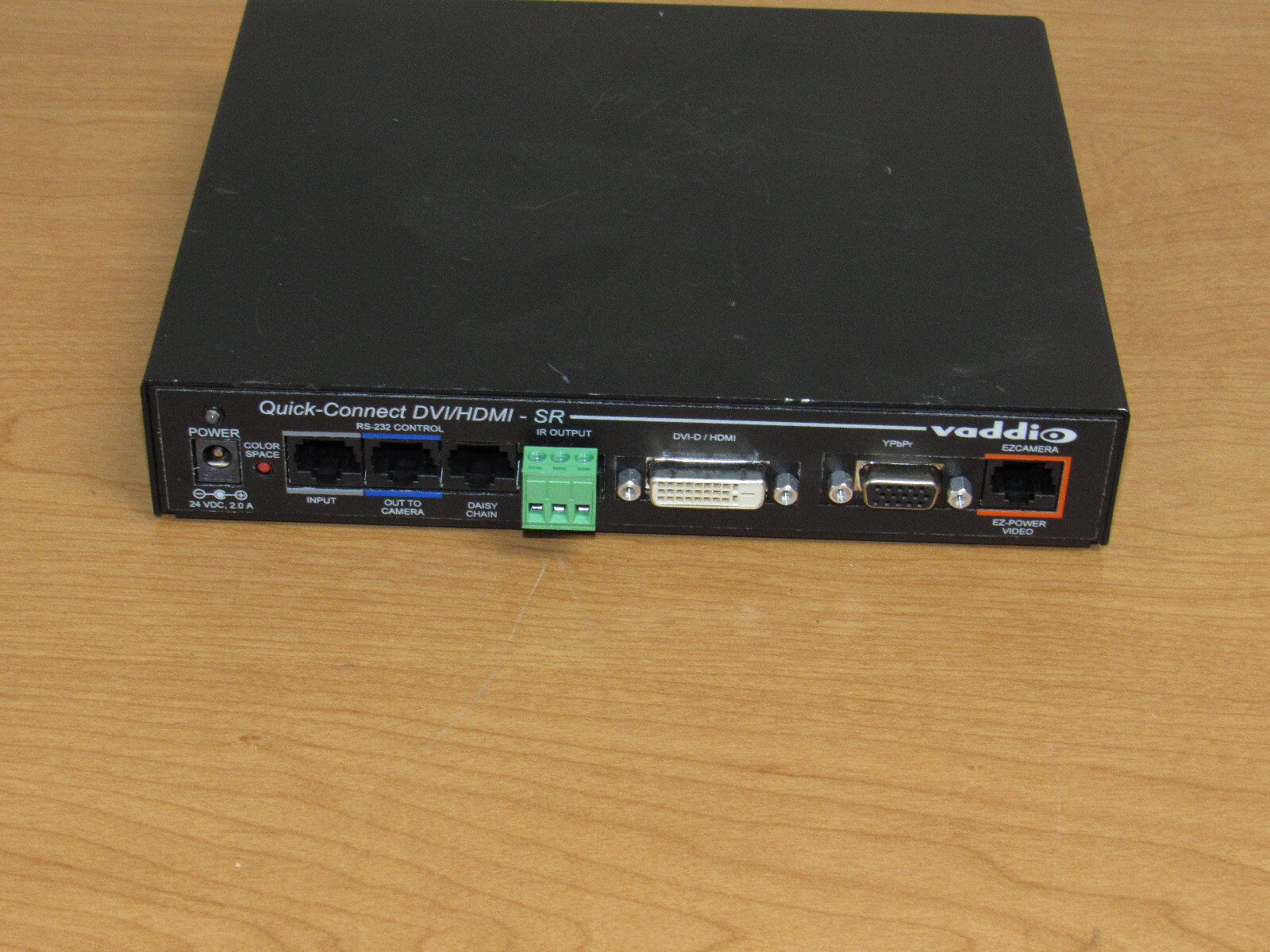 Vaddio Roboshot 30 HD PTZ Camera & Quick-Connect DVI Unit for Parts/Repair