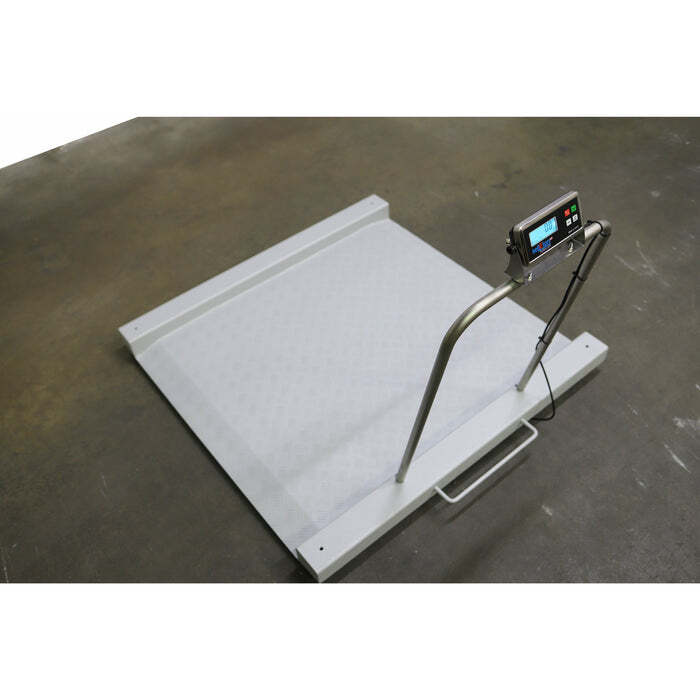 SL-Wheelchair-1k Aluminum Wheel Chair Drum Scale 1000 lb x .2 lb