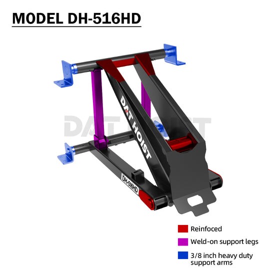 8 Ton Hydraulic Scissor Hoist Kit – Fits 10-14′ Dump Truck DH-516