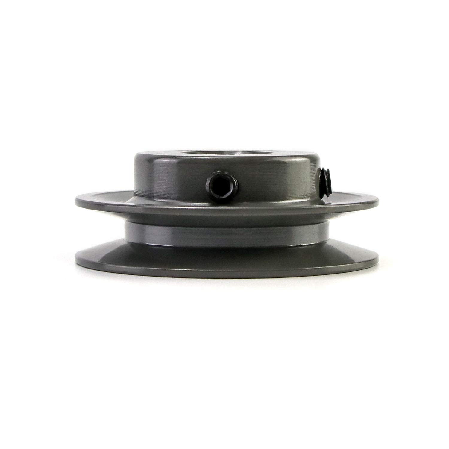 3.05” OD Single Groove V-Belt Web Sheave 7/8” Bore Cast Iron AK3078 Pulley Hubs.
