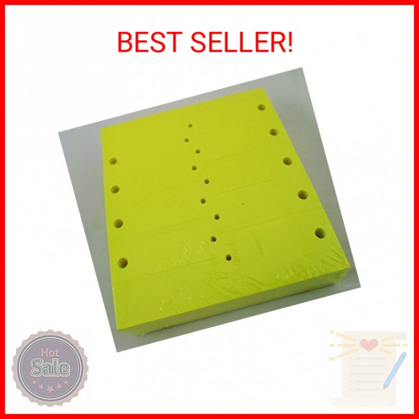 YELLOW Self-Locking Arrow Key Tags (1,000 per pack) Size 4 1/2″ X 3/4″ (YELLOW)