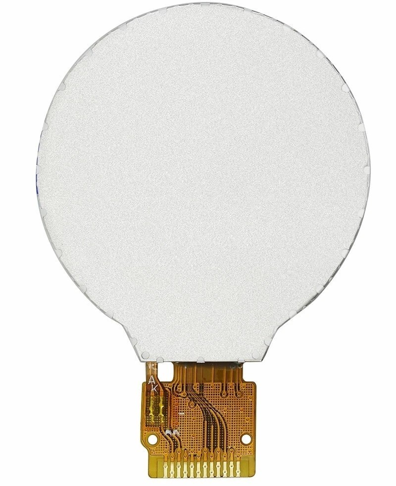 1.28 Inch Round Color TFT Display HD IPS LCD LCD Screen 240*240 SPI, Pack of 2