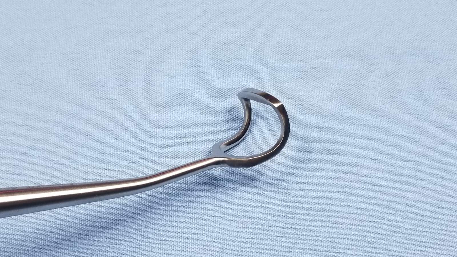 German Stainless Steel Reverse Curve Adenoid Curette 376630