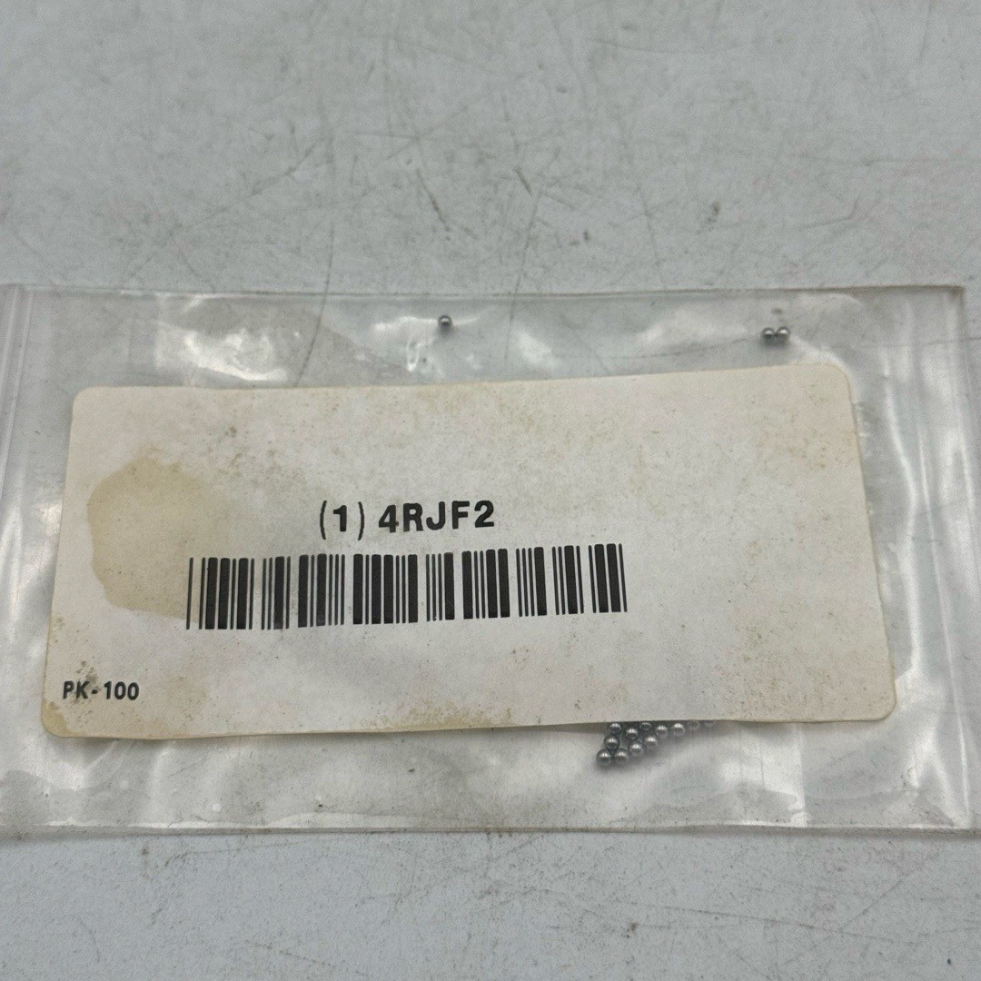 Ball Bearings Pack Of 100 Silver 4RJF2 Metallic Polished 5/64in