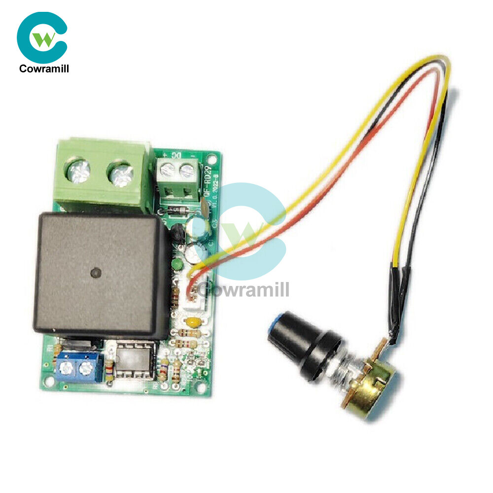 DC12/24V Time Relay Module 0-50Minutes Time Relay with Adjustable Potentiometer