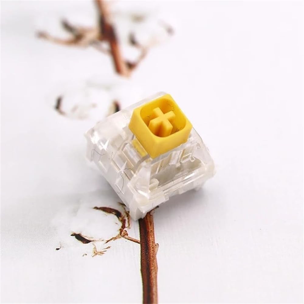 Box Heavy Dark Yellow Burnt Orange Pale Blue DIY Mechanical 30pcs Dark Yellow