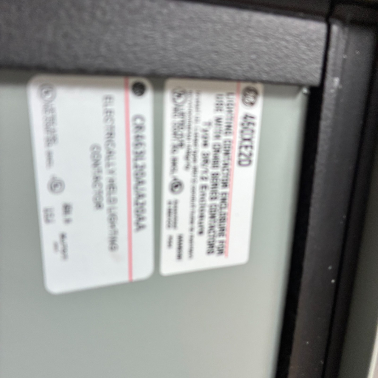 GE 463L20AJA20AA ELECTRICALLY HELD LIGHTING CONTACTOR 30A
