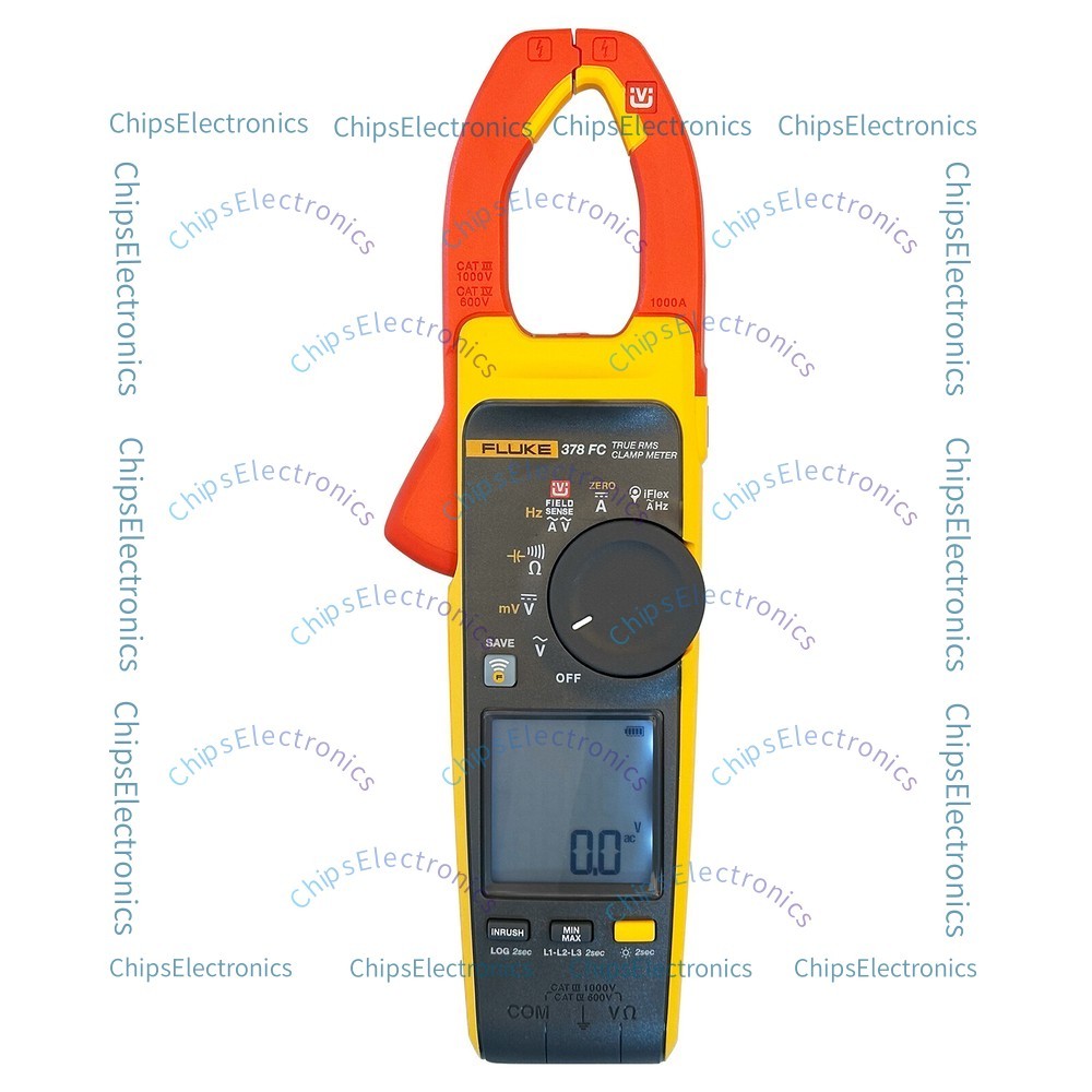 Fluke 378 FC Non-Contact Voltage True-rms AC/DC Clamp Meter iFlex 3-phase Tests