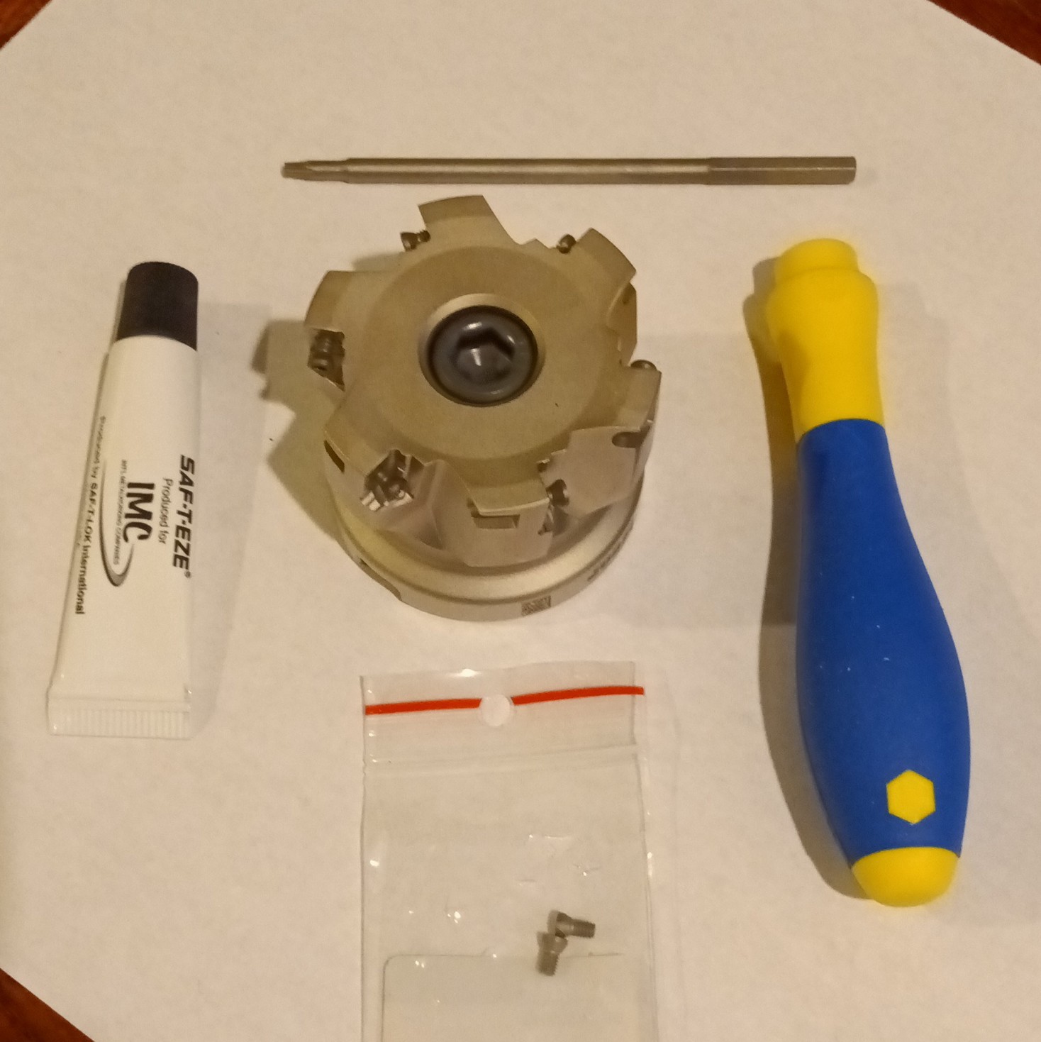 Iscar Face Angle Cutter Carbide-Tipped 2 in 90° 3/4 in, MPN HM90 F90AP
