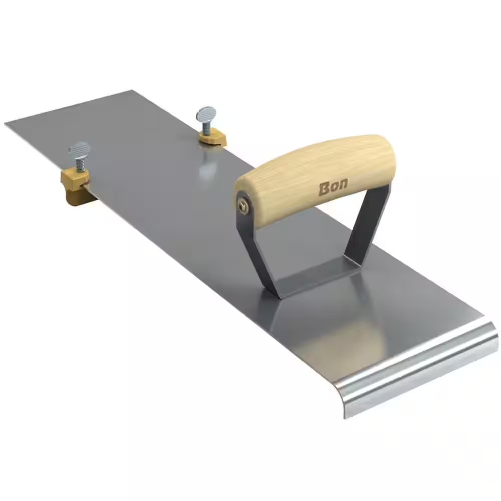 18 In. X 4-7/8 In. Adjustable Edger With 1/2 In. Radius And 3/4 In. Lip-12-609