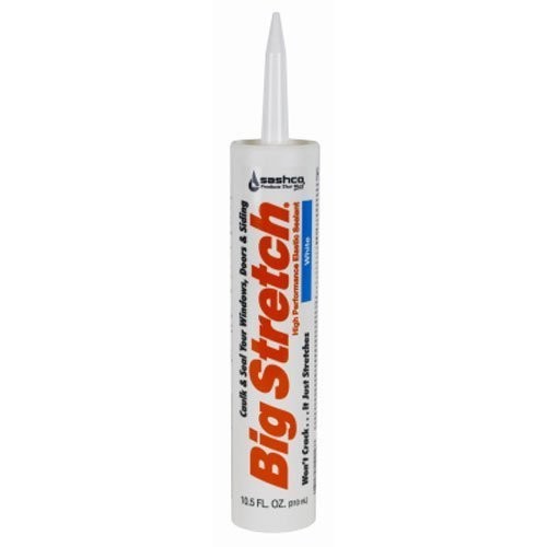 10016 10.5oz 10016 Big Stretch Caulk 10.5-Ounce Cartridge, White