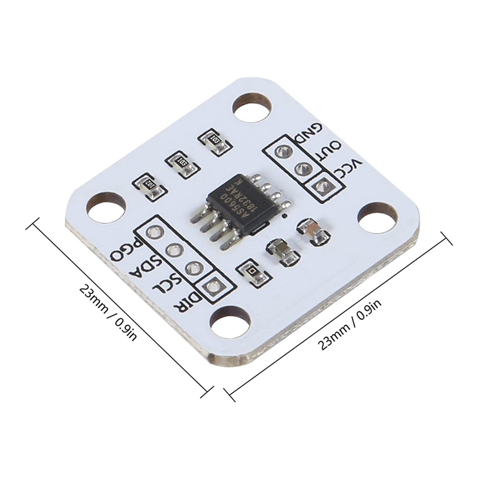 12pcs AS5600 Magnetic Encoder Magnetic Induction Measurement S4189