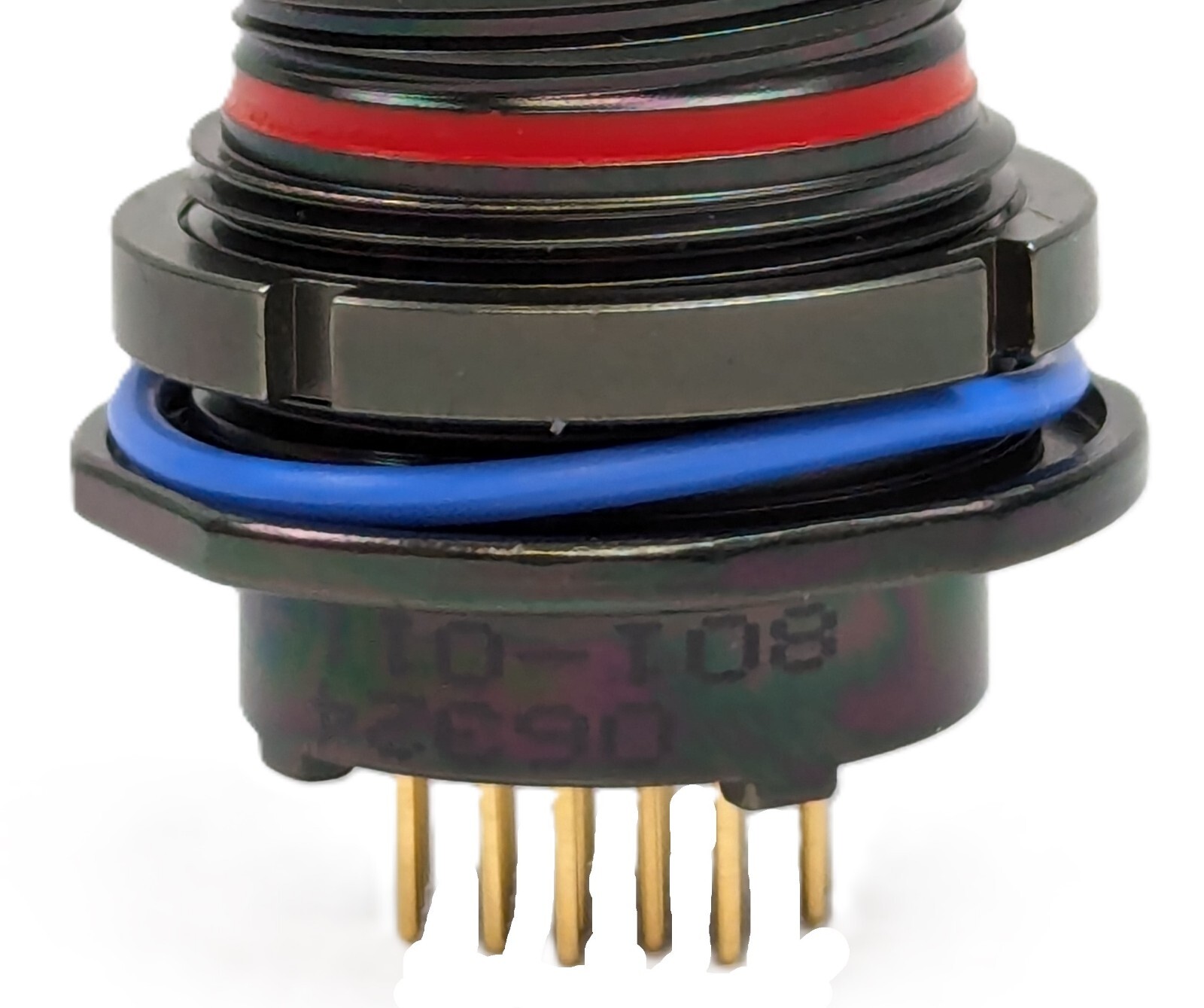 Glenair 801-011-07ZN10-26PA-518 Circular Connector 26Pin MIL Spec Receptacle NEW