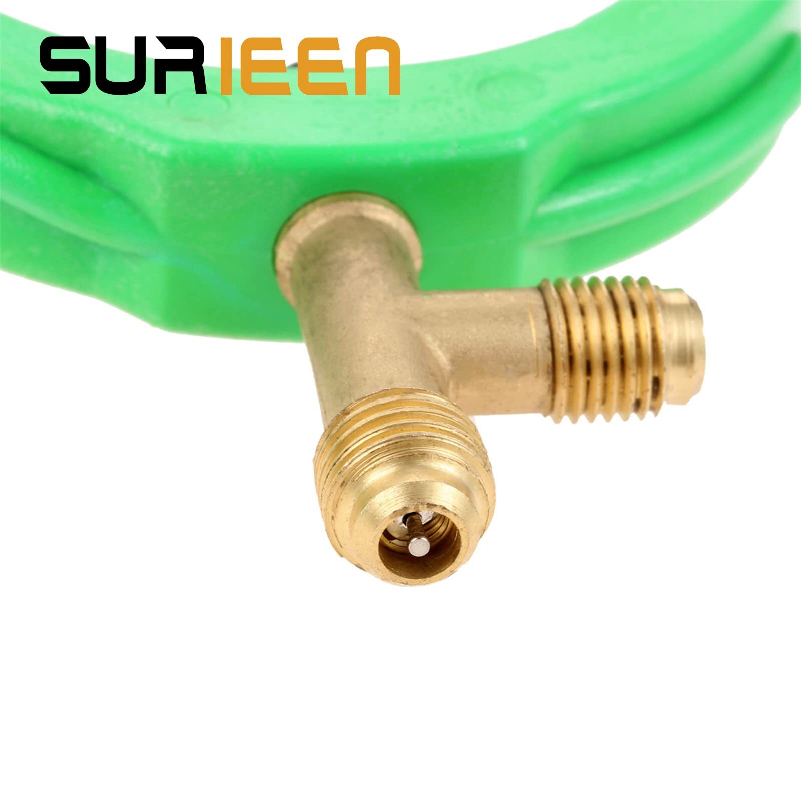 R134A R12 Side Can Tap, 3-in-1 Side Mount Can Tap Valve, 1/4» SAE 1/2» Thread