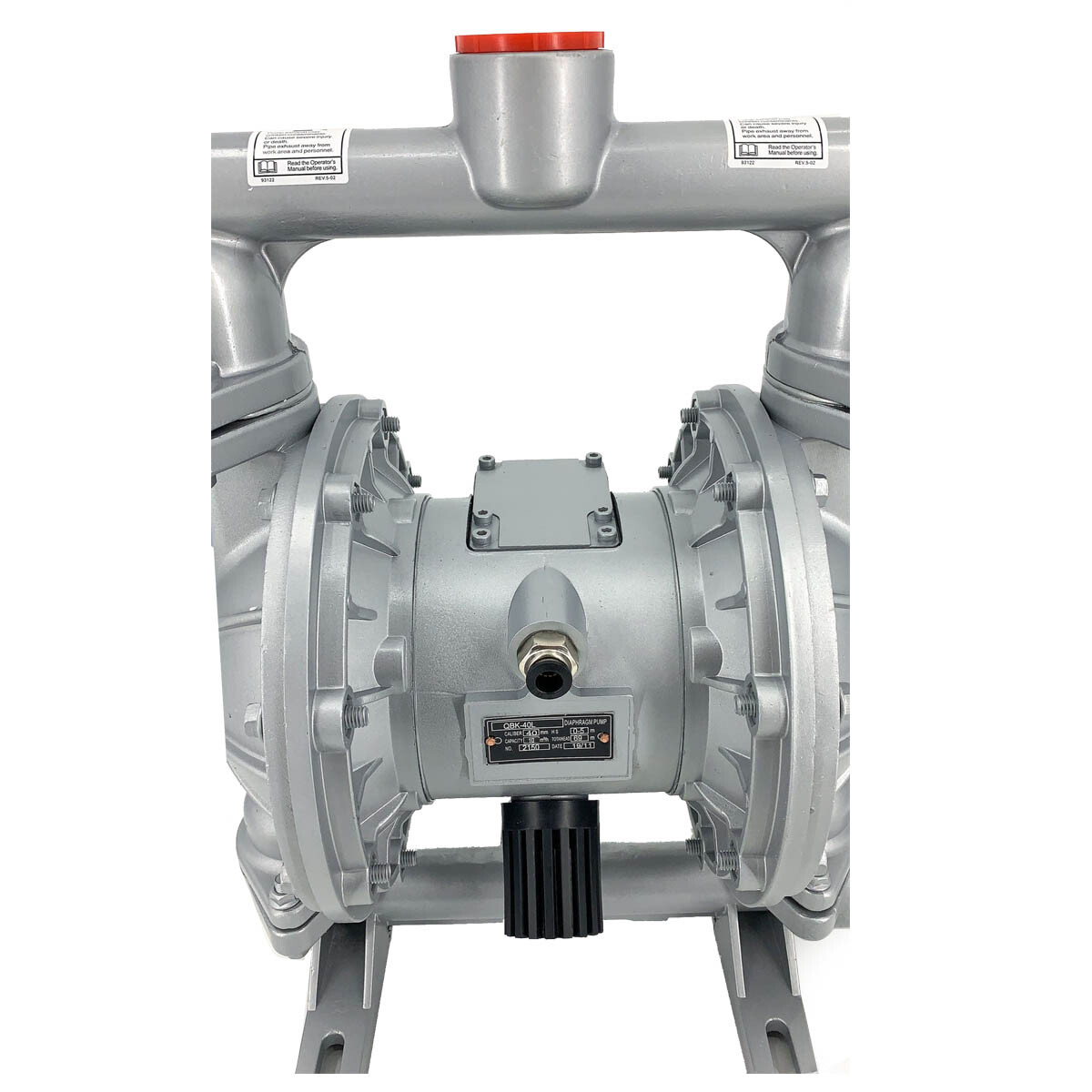 Industrial Air Operated Double Diaphragm Pump 1-1/2″ Outlet Inlet 44GPM 115PSI