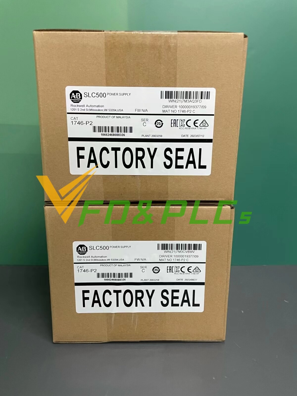 New In Box for Unbrand 1746-P2 / C SLC 500 Rack Mounting Power Supply Module