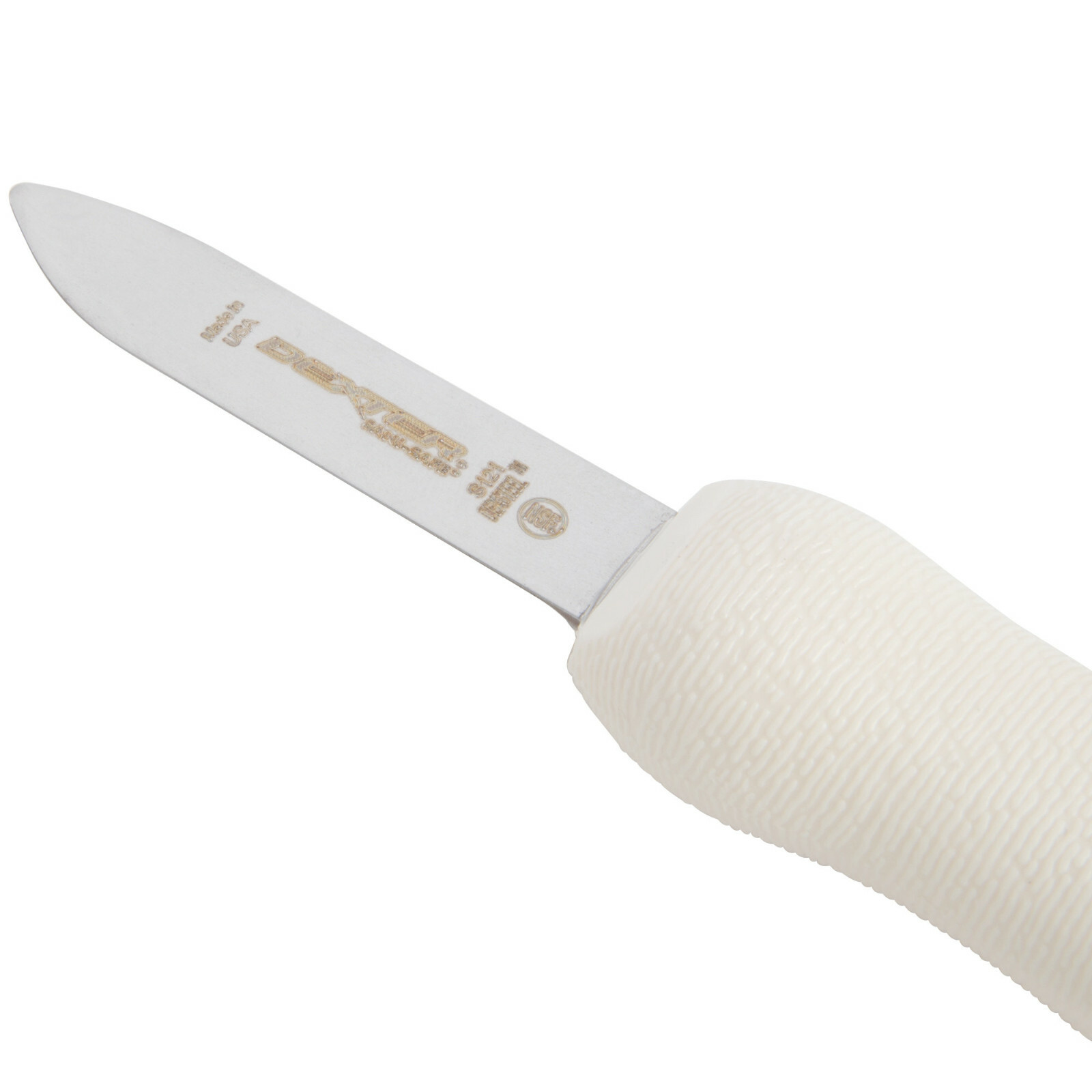 Dexter-Russel 2 3/4″ Sani-Safe White Handle New Haven Oyster Knife