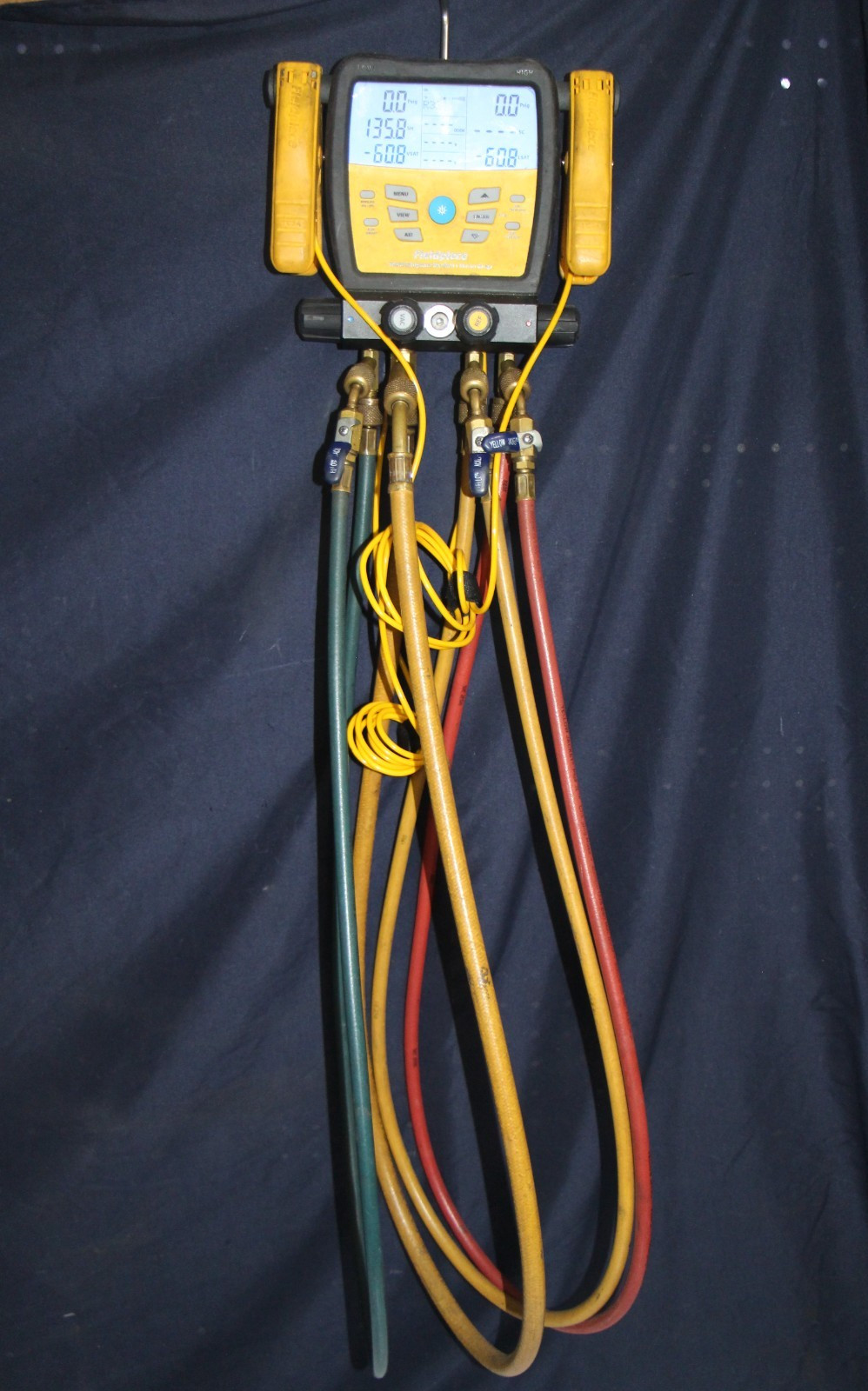 Fieldpiece SM480V SMAN Wireless 4‑Port Digital Refrigerant Manifold W/ Hose