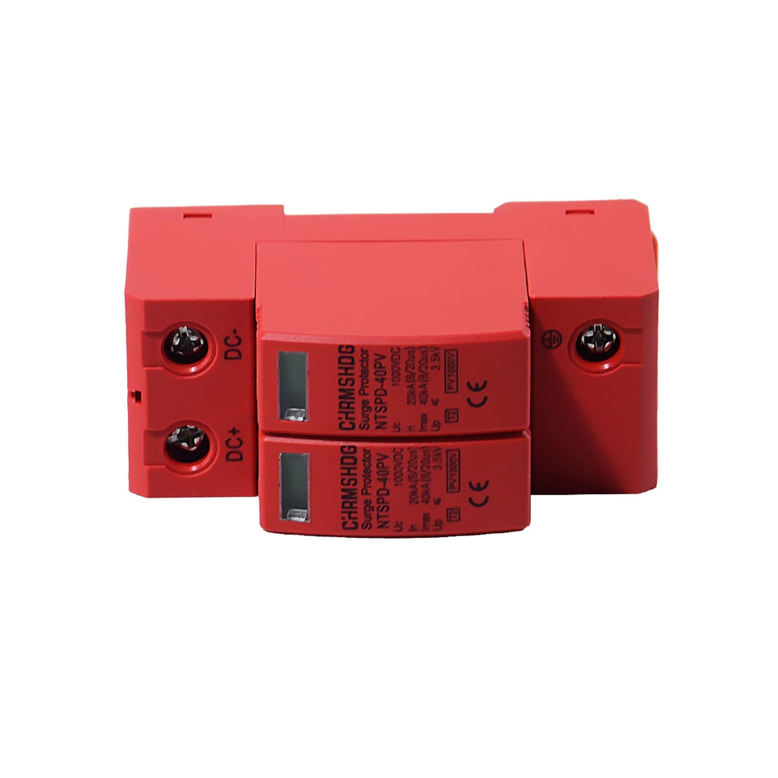 Surge Protector Protective Device DC 1000V 2Pole 40kA Lighting Arrester Device