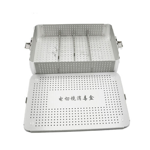 Resectoscope Surgical Instrument Box Sterilization Tray Case Cassette Autoclave