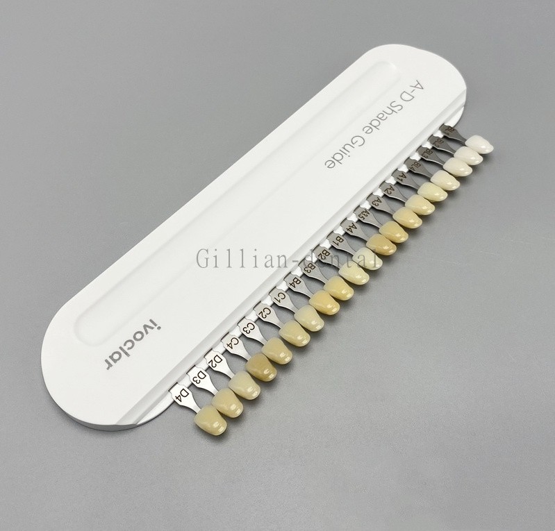Dental IPS Natural Die Material Shade Guide Ivoclar Vivadent ND 1-9 Abutment