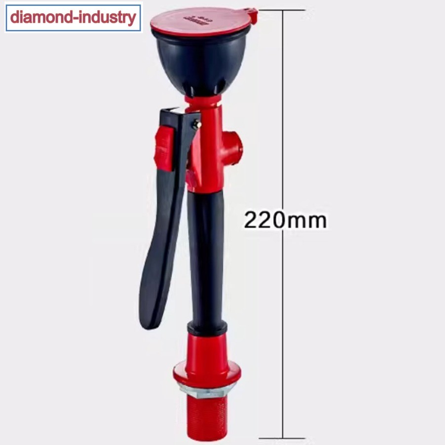 1xAll Brass Desktop Mobile Single Port Eyewash Handheld Emergency Equipment Hose