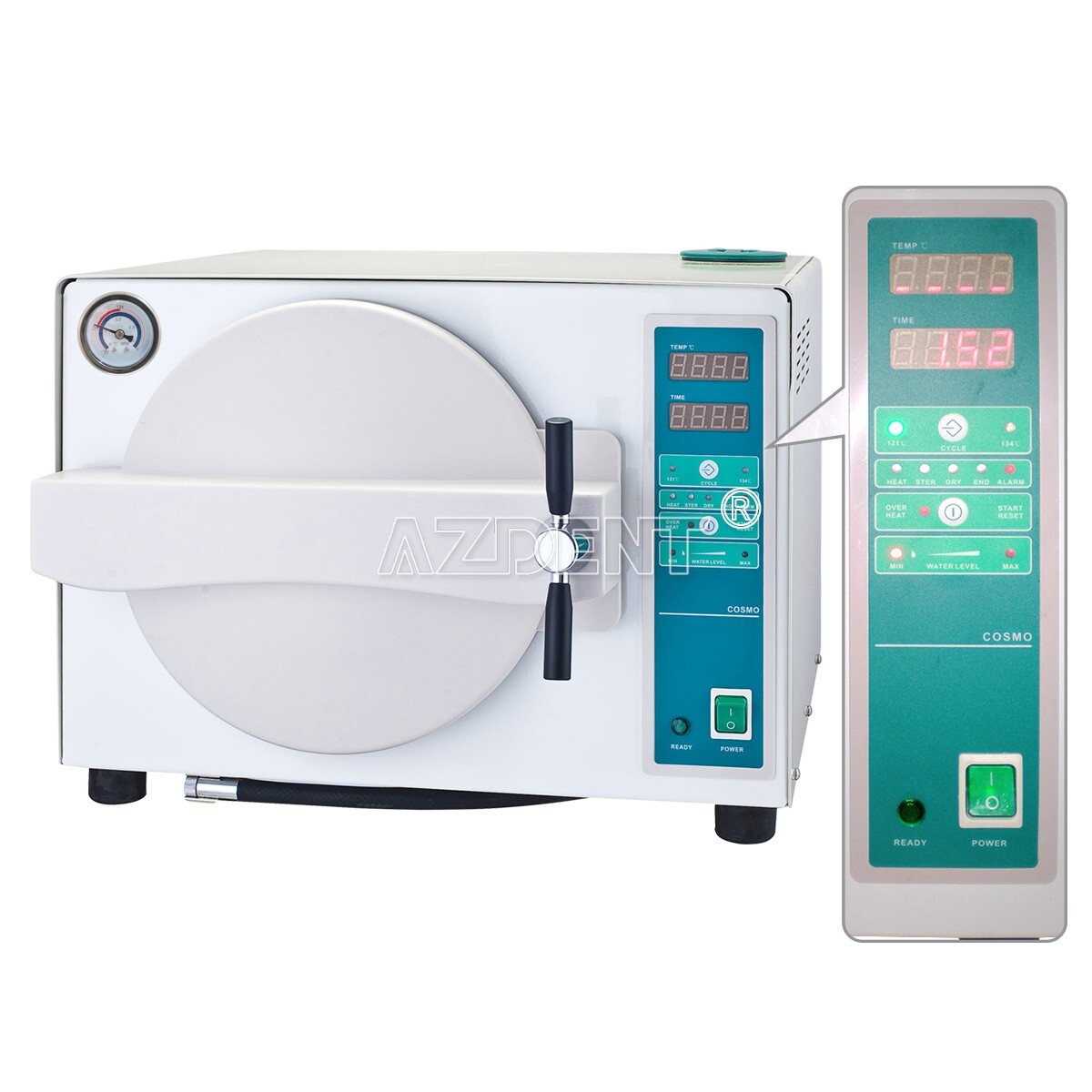 18L Dental Autoclave Steam Sterilizer Medical Sterilizition w/ Drying Function