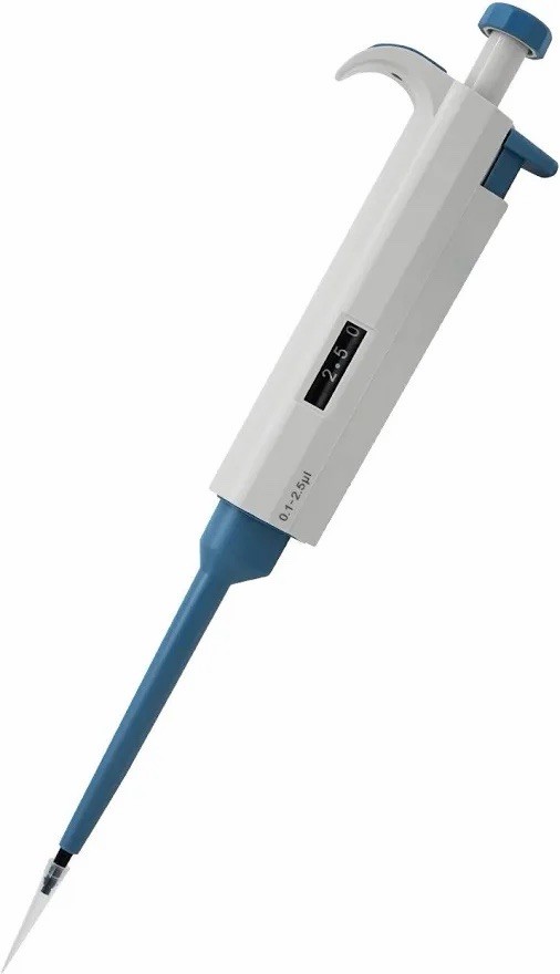 0.5μl-10ml Single Channel Pipettor Pipette Adjustable Lab Liquid Micropipette US