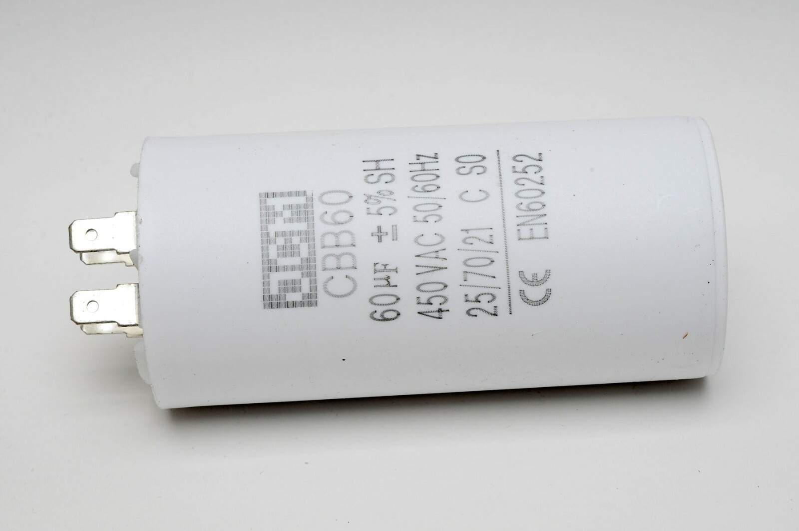 60UF 450VAC Motor Run Capacitor 450V AC CBB60 60 UF Round White 50/60HZ Cap