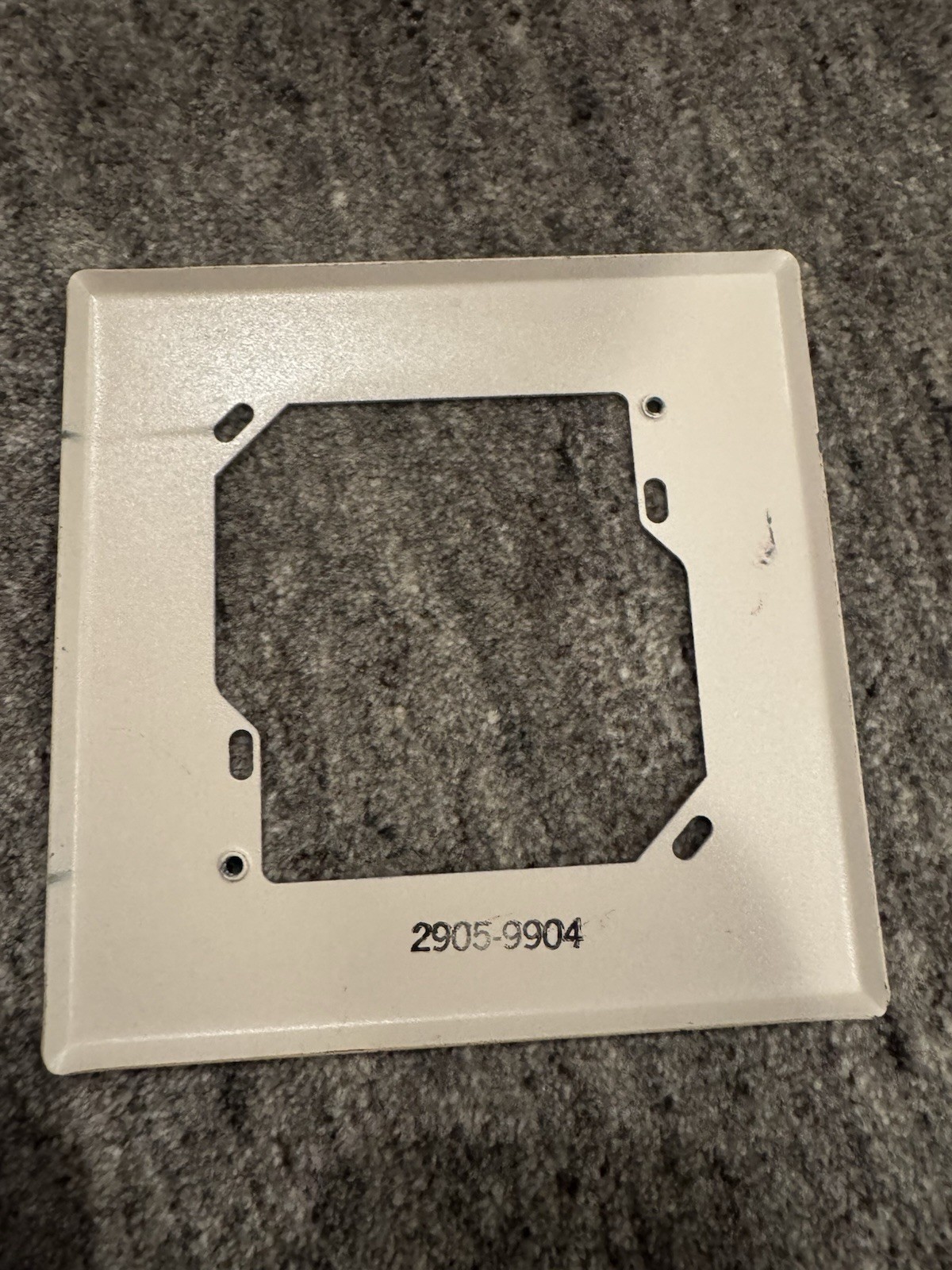 RARE Simplex 2901 9550 Fire alarm horn BRAND NEW with flush plate