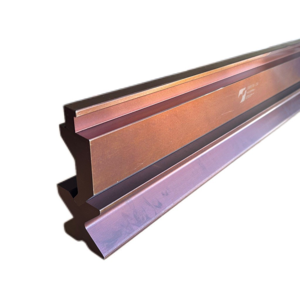 NEW 8 ft. American Type Press Brake Punch (Height: 3.03″) & 4-Way Die (2.36″sq)