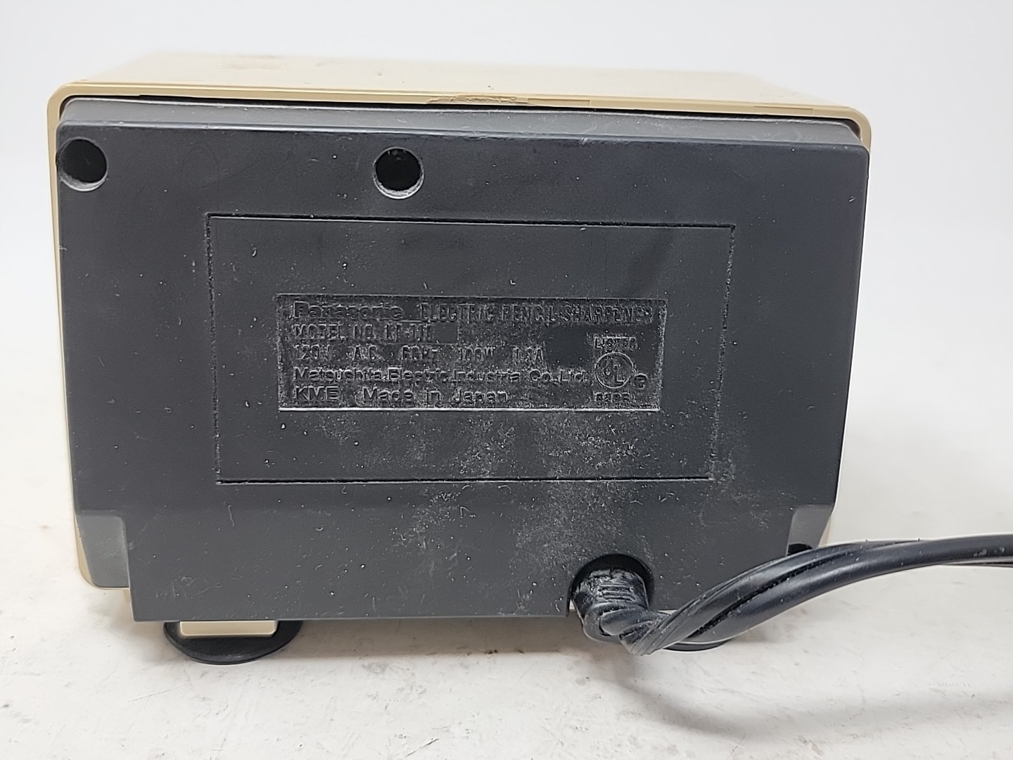 Vintage Panasonic KP-110 Electric Pencil Sharpener With Auto-Stop Tested