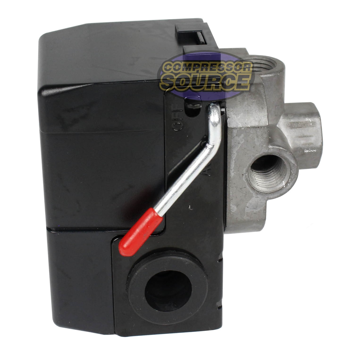 140-175 PSI 4 Port Pressure Switch Control with Unloader for Air Compressor