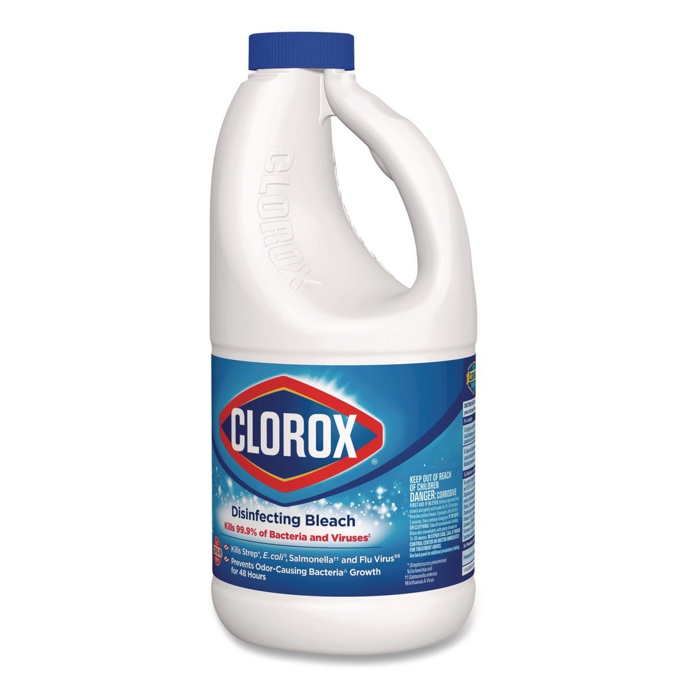 Clorox 32260 43 oz. Bottle Concentrated Regular Disinfecting Bleach (6/CT) New