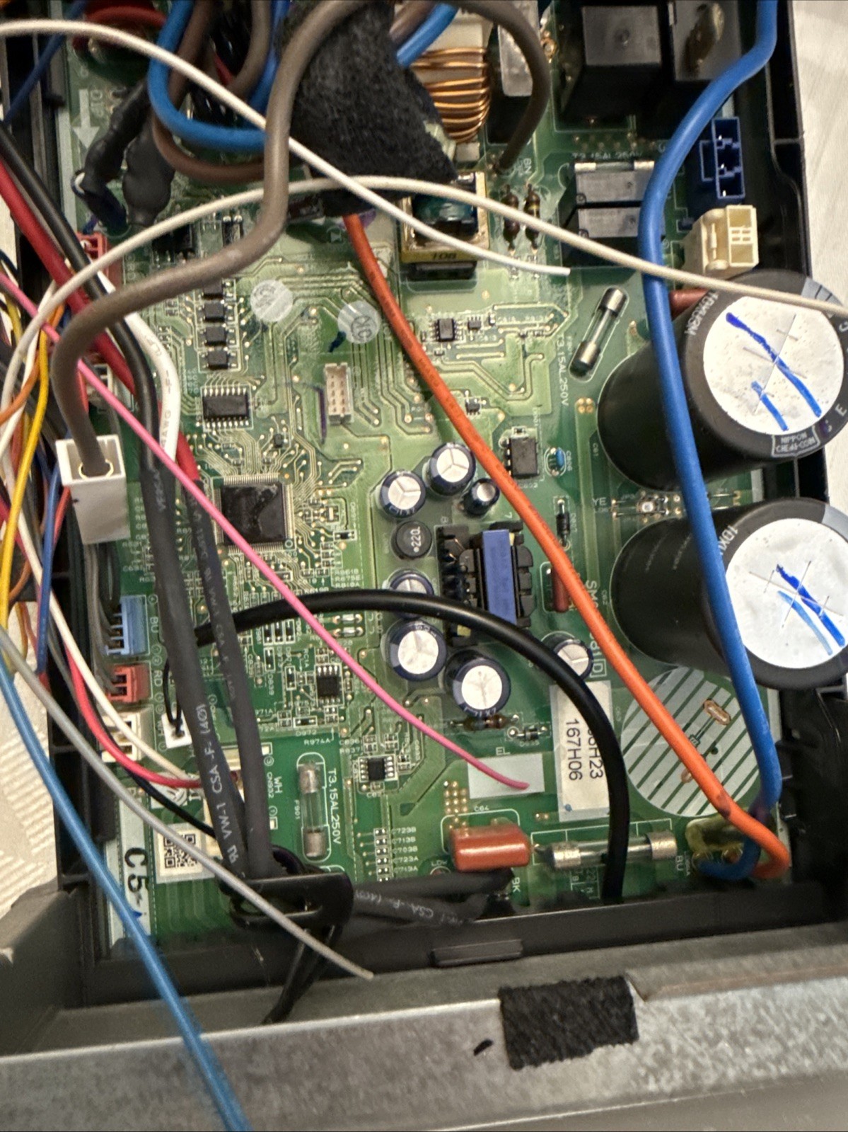 HVAC Inverter Control Board Module – BLDC Motor/Compressor Driver with Heat Sink