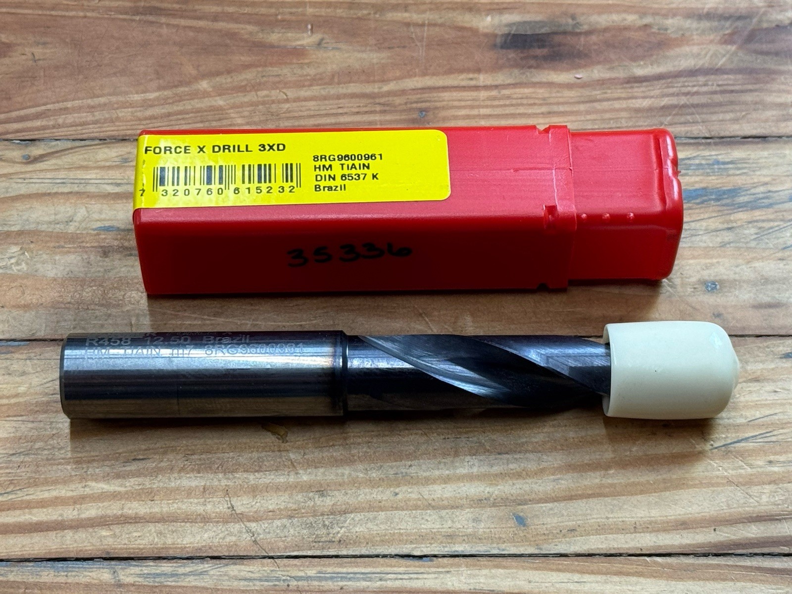 NEW Dormer 5980426 R458 14mm Shank 12.5mm Force X Drill 3XD 107mm OAL