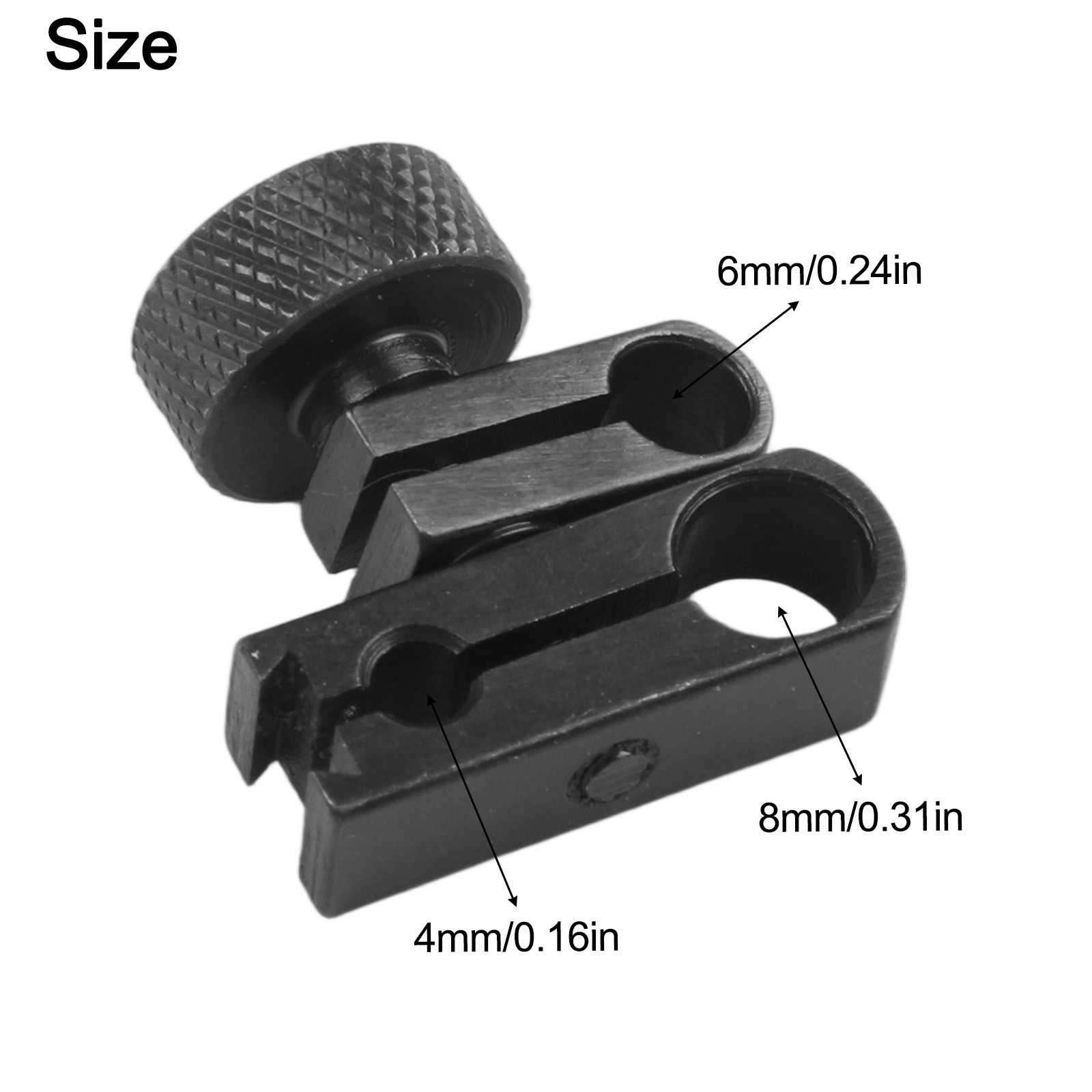High Quality Professional Chuck for DIAL Indicator 6mm/0.24in Metal Portable