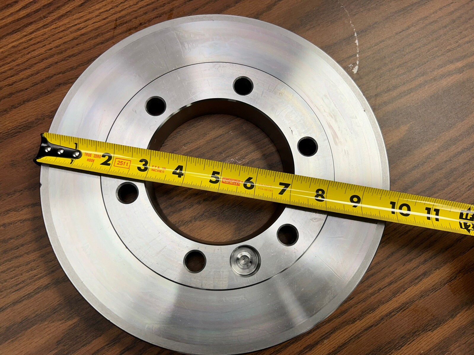 10″ A2-6 Semi-finished adapter Plate for LATHE CHUCKS #ADP-10-A26SM NEW