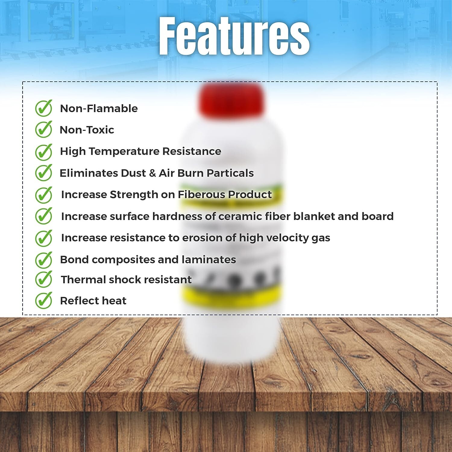 Simwool Rigidizer – Coating for Ceramic Fiber Blanket – 1 Quart