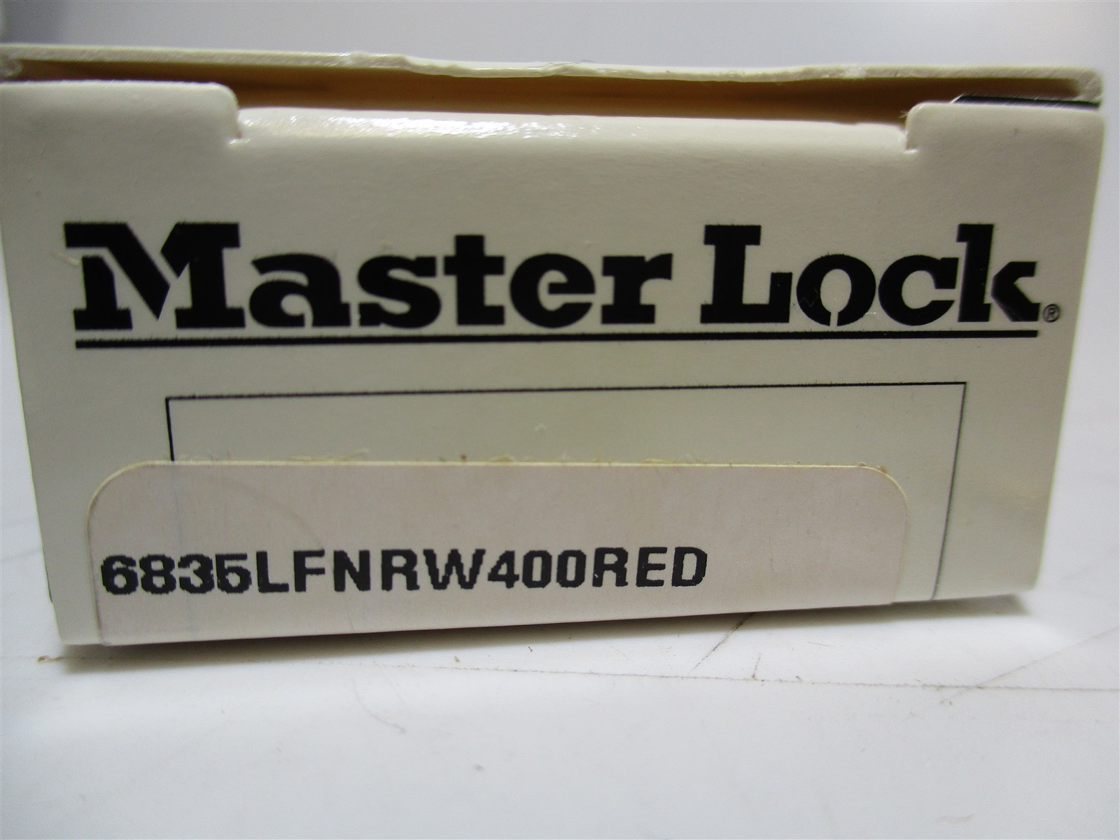 Master Lock (6835RED) 1-3/4″ High Lockout 5-Pin Keyed Different Red Padlock