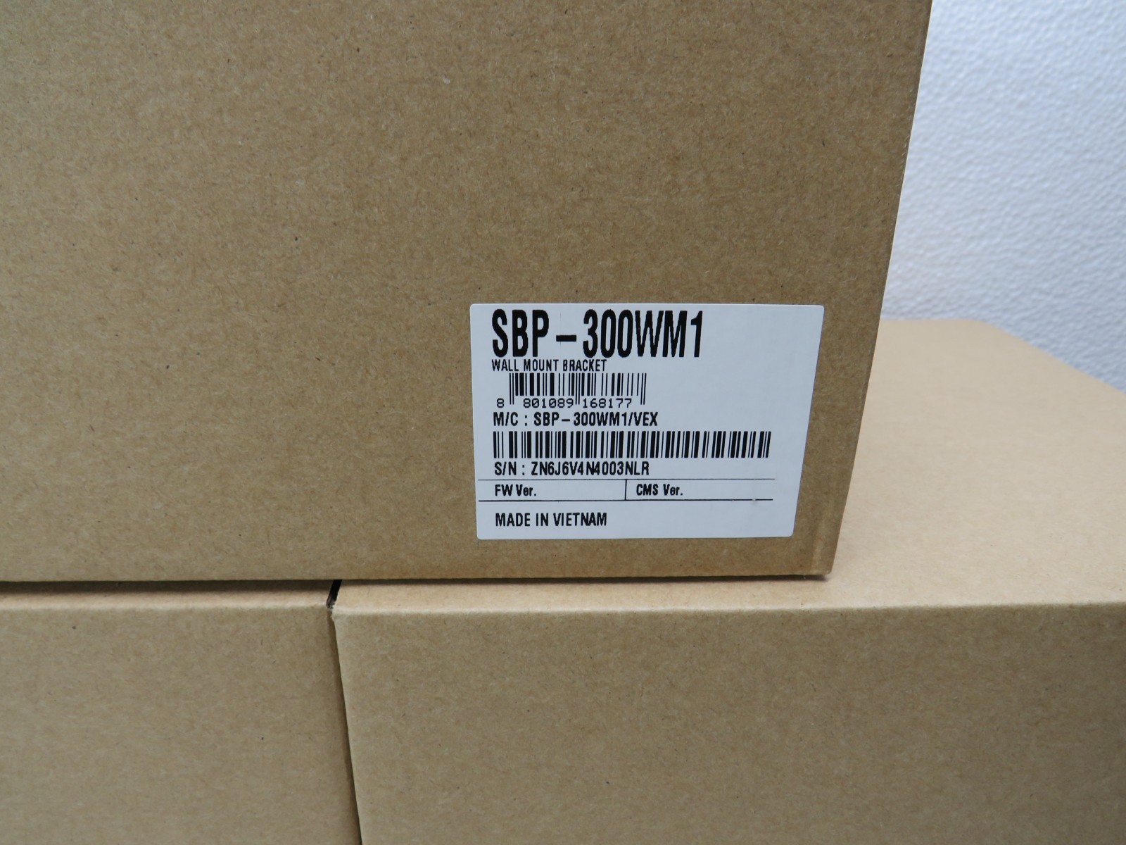 (Lot of 5) Hanwha SBP-300WM1 Wall Mount [CTA]
