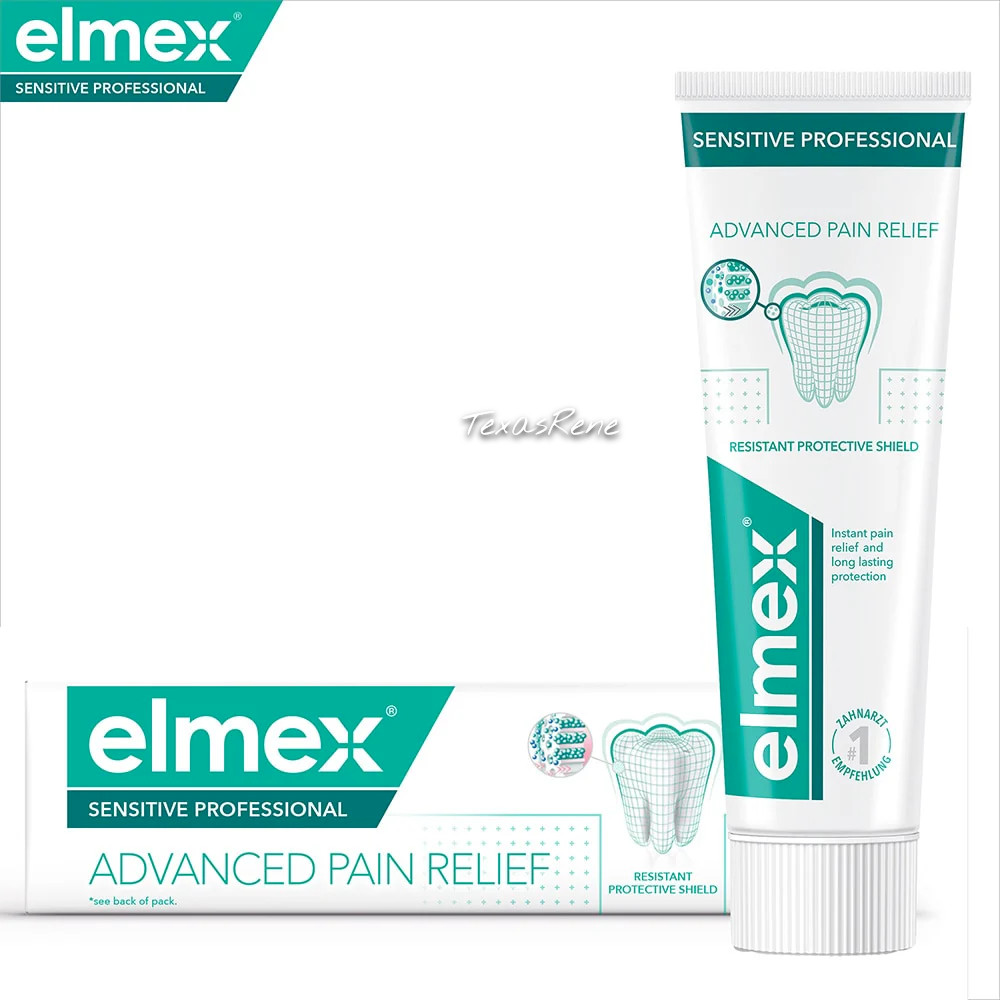 2x Elmex Sensitive Professional Toothpaste 75ml (2.54floz)