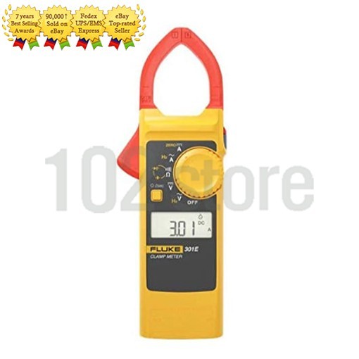 Fluke FLUKE-301E Clamp Meter Portable Voltage and Resistance Tester – Express